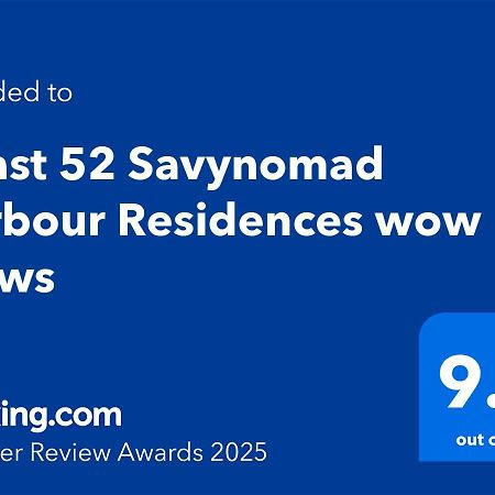Coast 52 Savynomad Harbour Residences Wow Views 瓦莱塔 外观 照片