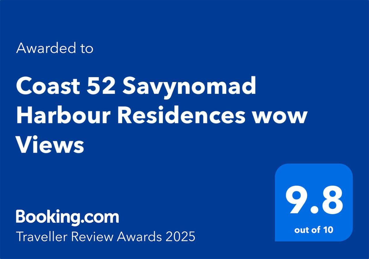 Coast 52 Savynomad Harbour Residences Wow Views 瓦莱塔 外观 照片